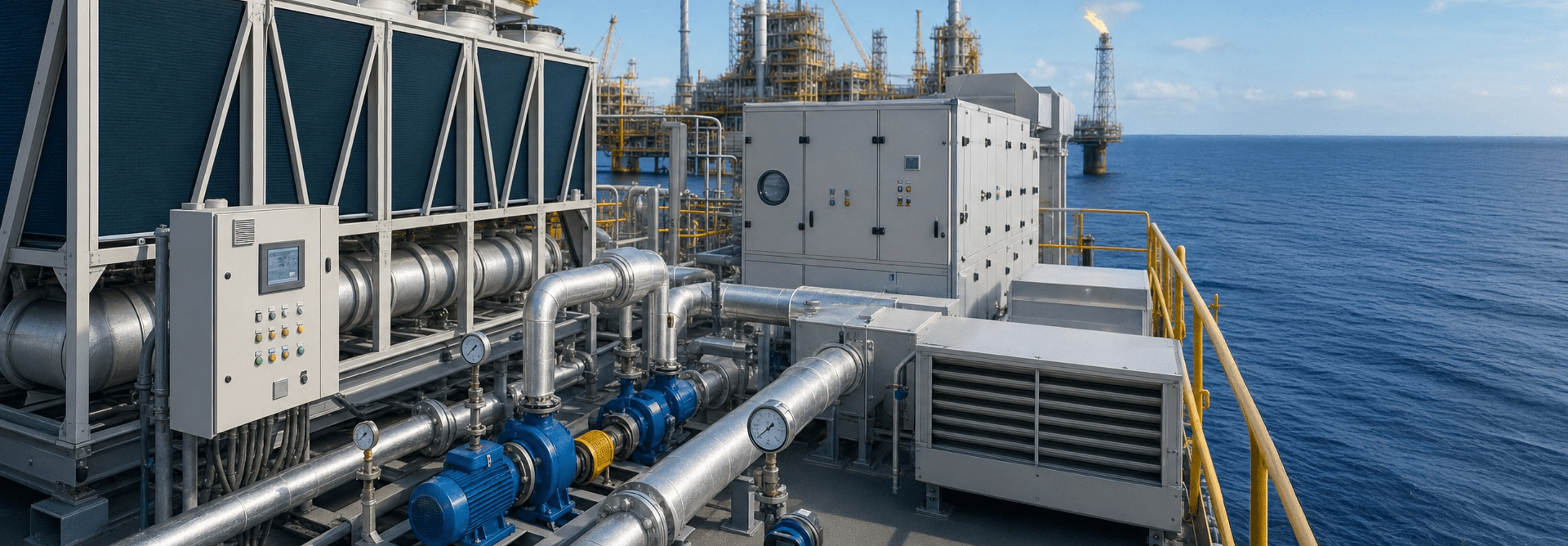 Equipamentos HVAC offshore