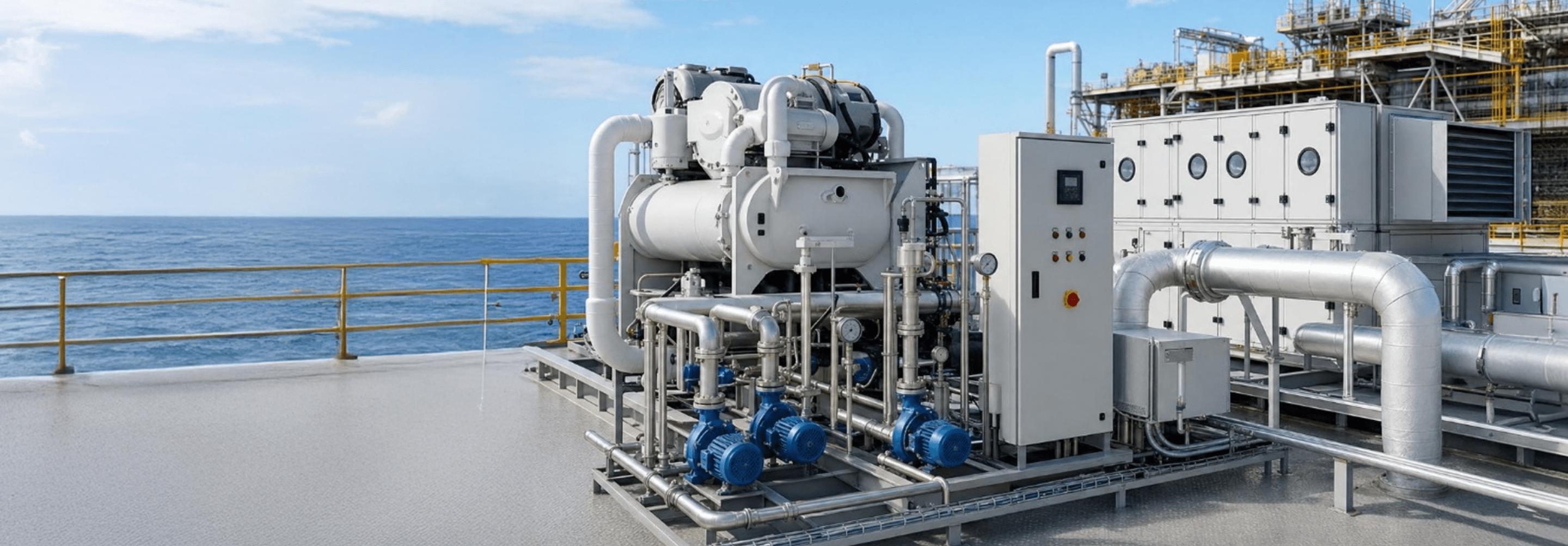 Sistema HVAC offshore