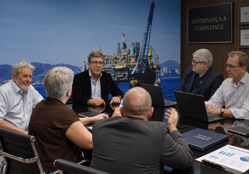 Reunião corporativa Airmarine — Governança